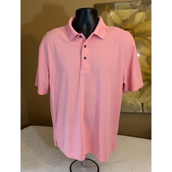 Grand slam Performance Pink Golf Polo Light Weight Mens Size Large - Picture 3 of 16